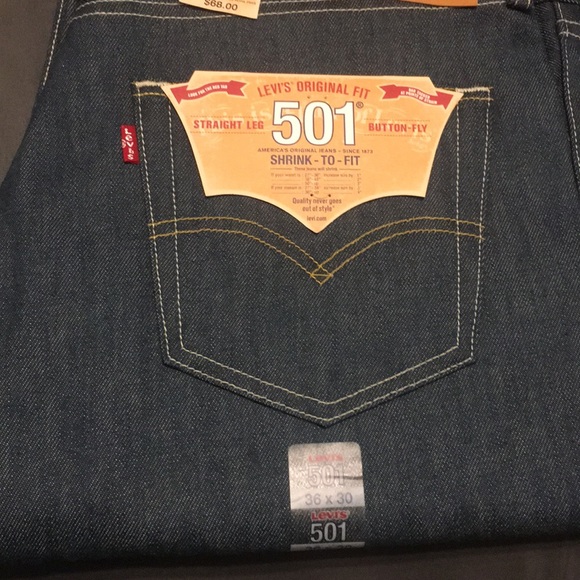 Levi 501 Denim - Picture 4 of 4
